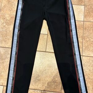 NEW Versace Pants Navy with Logo  Size 10 Authentic Made in Italy.